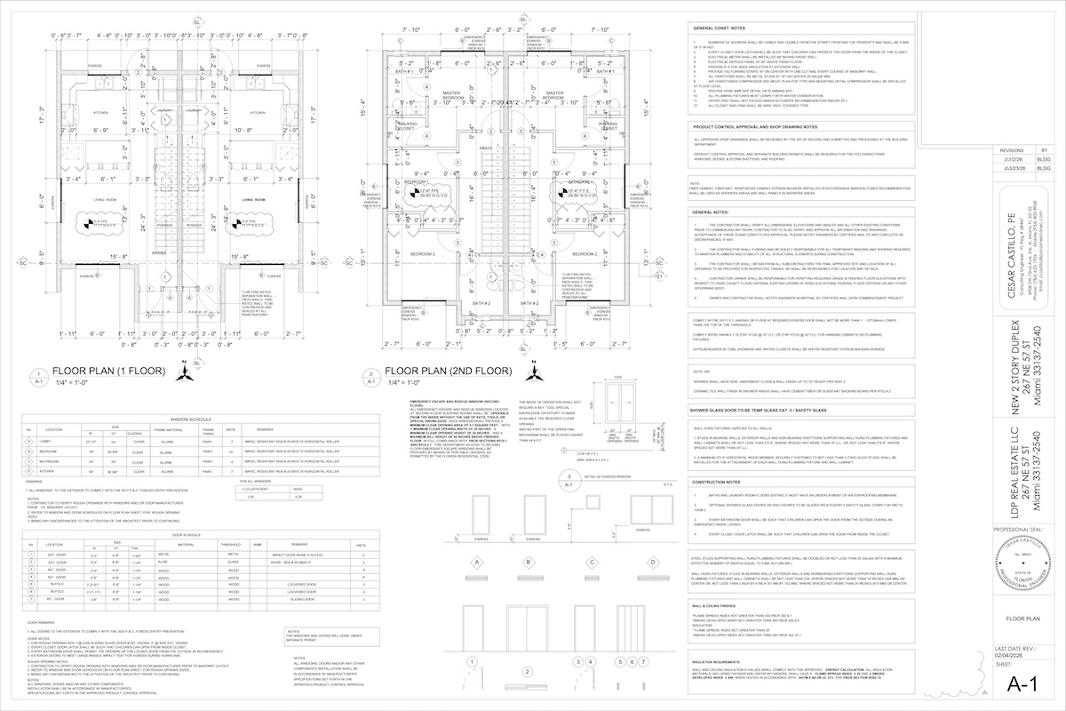 New Duplex — Miami-Dade